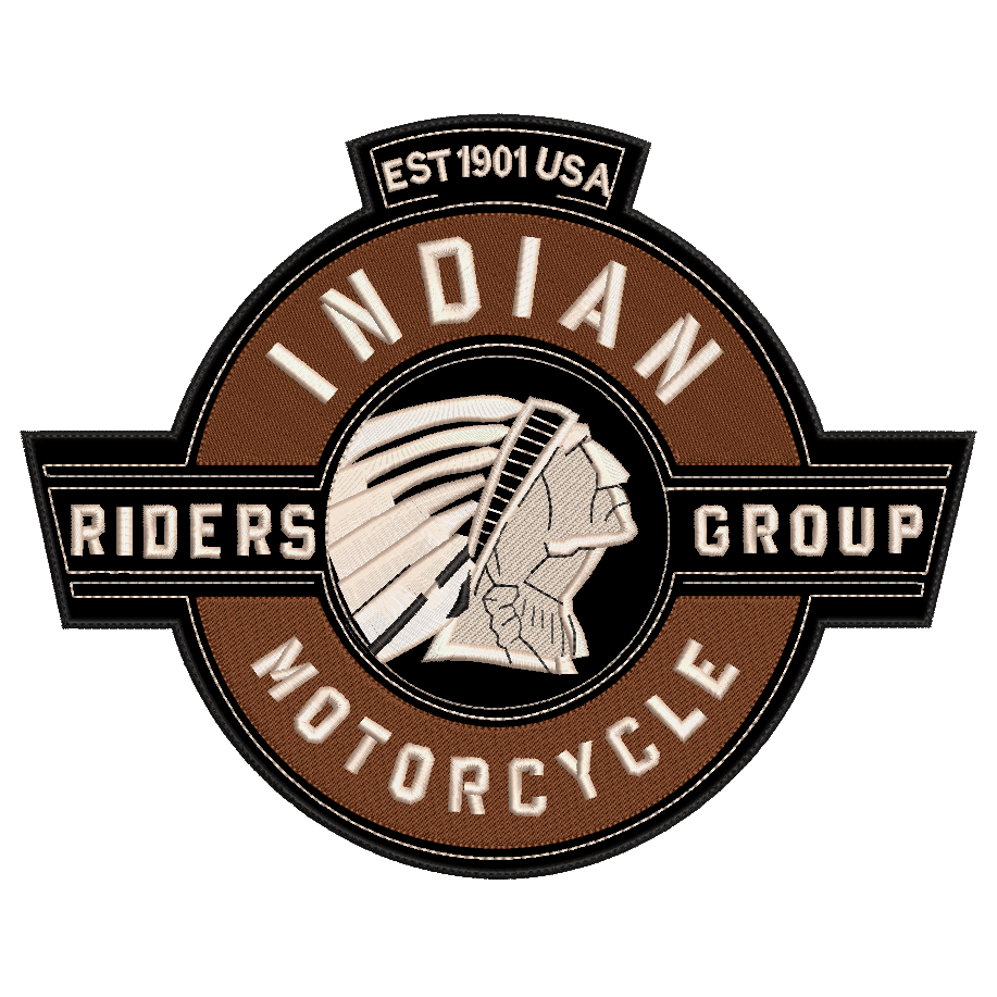 Espaldera Bordada INDIAN MOTORCYCLE