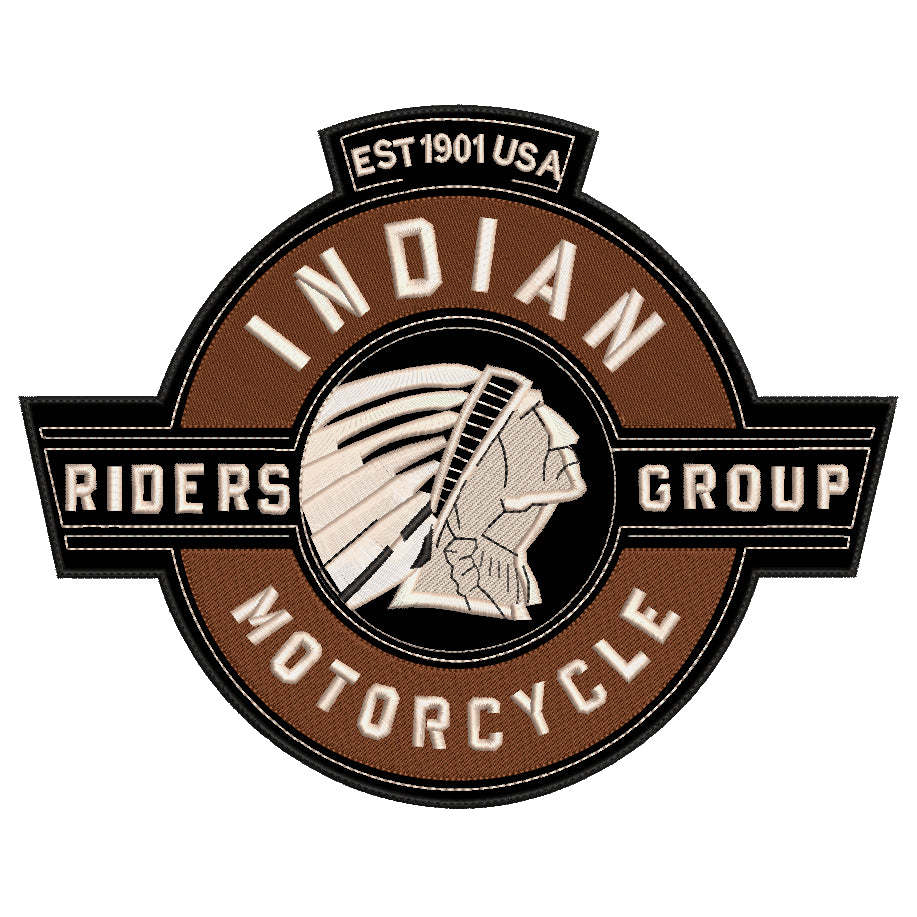 Espaldera Bordada INDIAN MOTORCYCLE