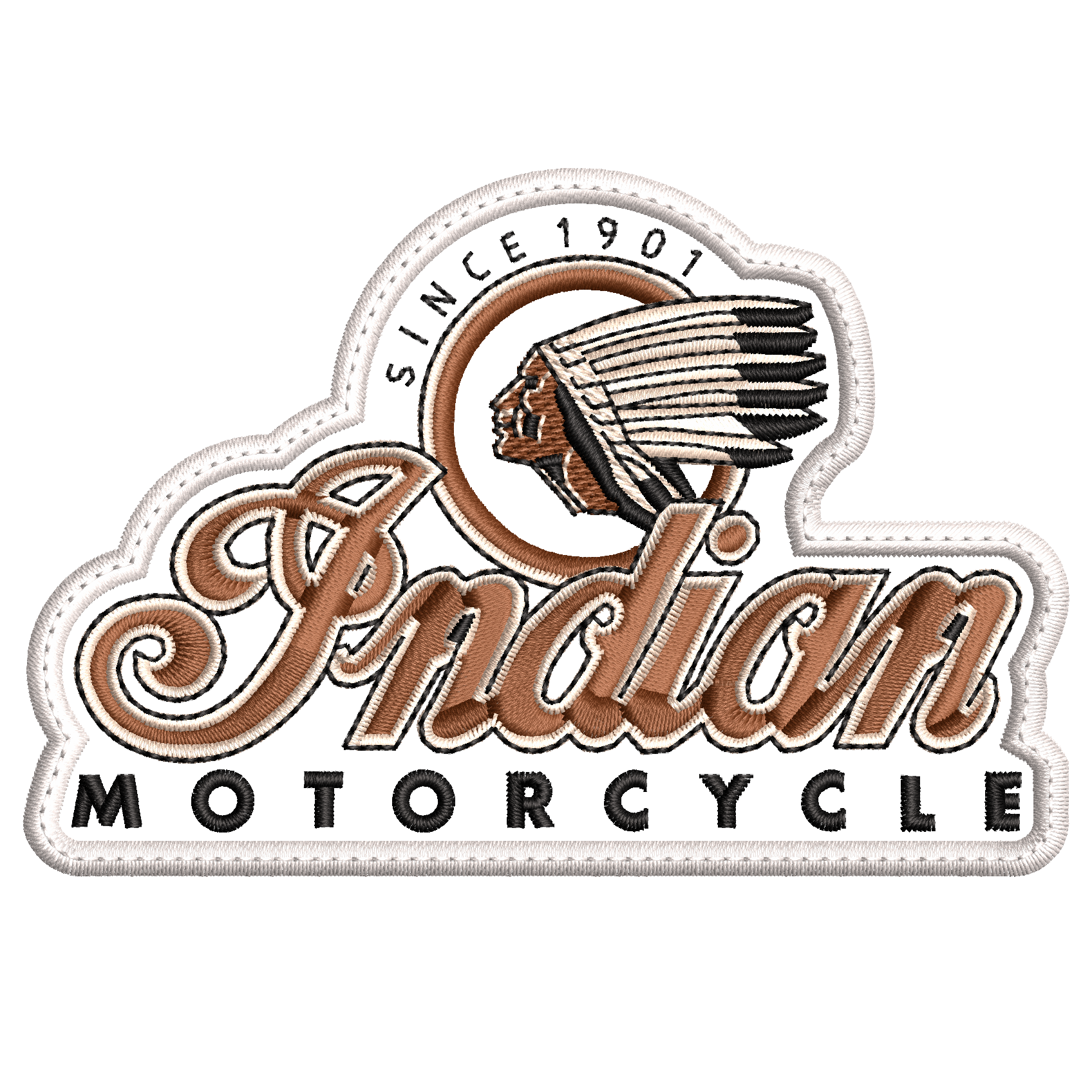 Parche Bordado INDIAN MOTORCYCLE