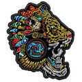 Parche Bordado GUERRERO JAGUAR AZTECA