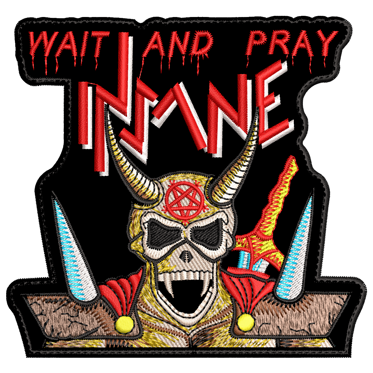 Parche Bordado INSANE Thrash Metal