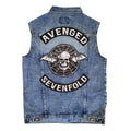 Chaleco de Mezclilla más Espaldera AVENGED SEVENFOLD Metal Progresivo