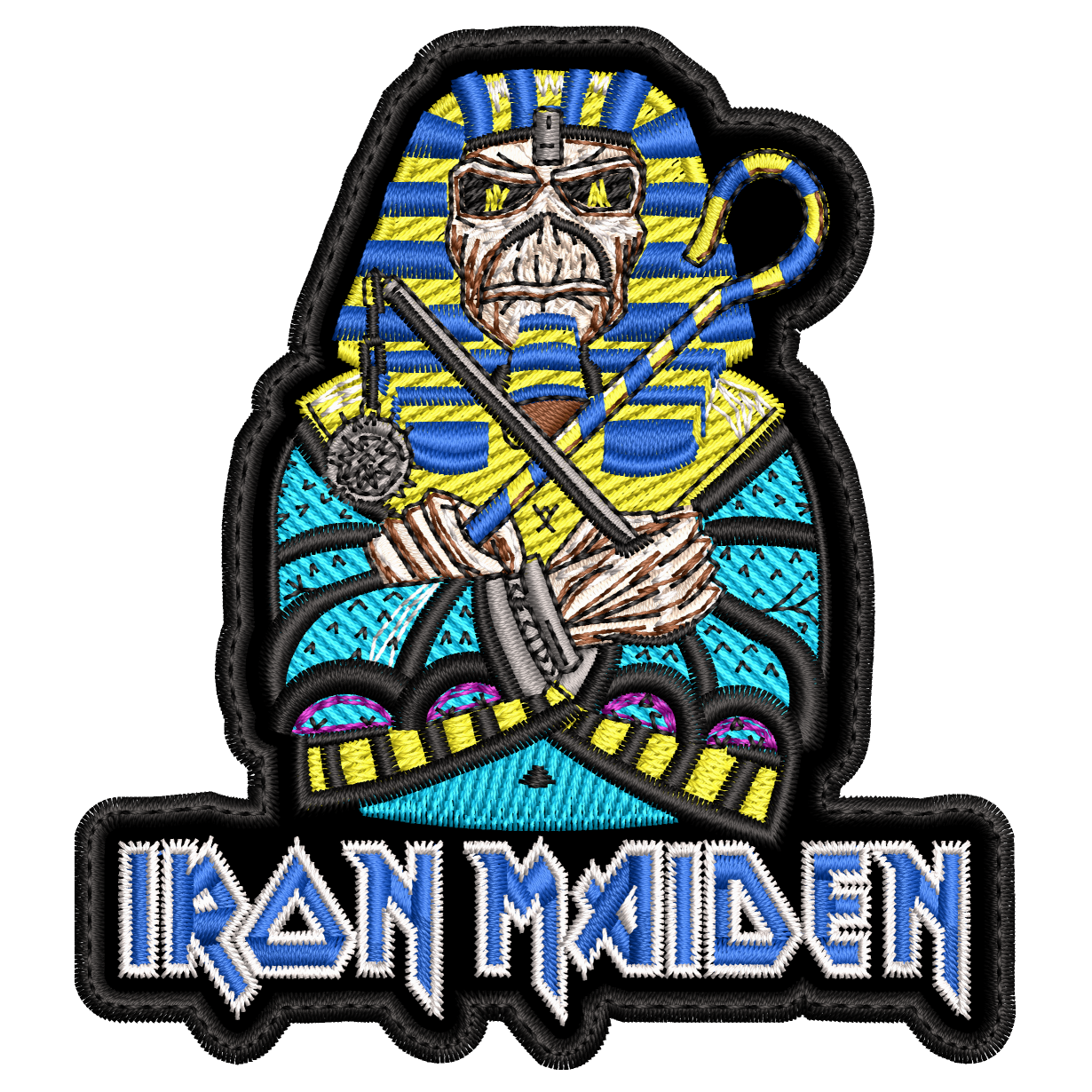 Parche Bordado IRON MAIDEN Heavy Metal