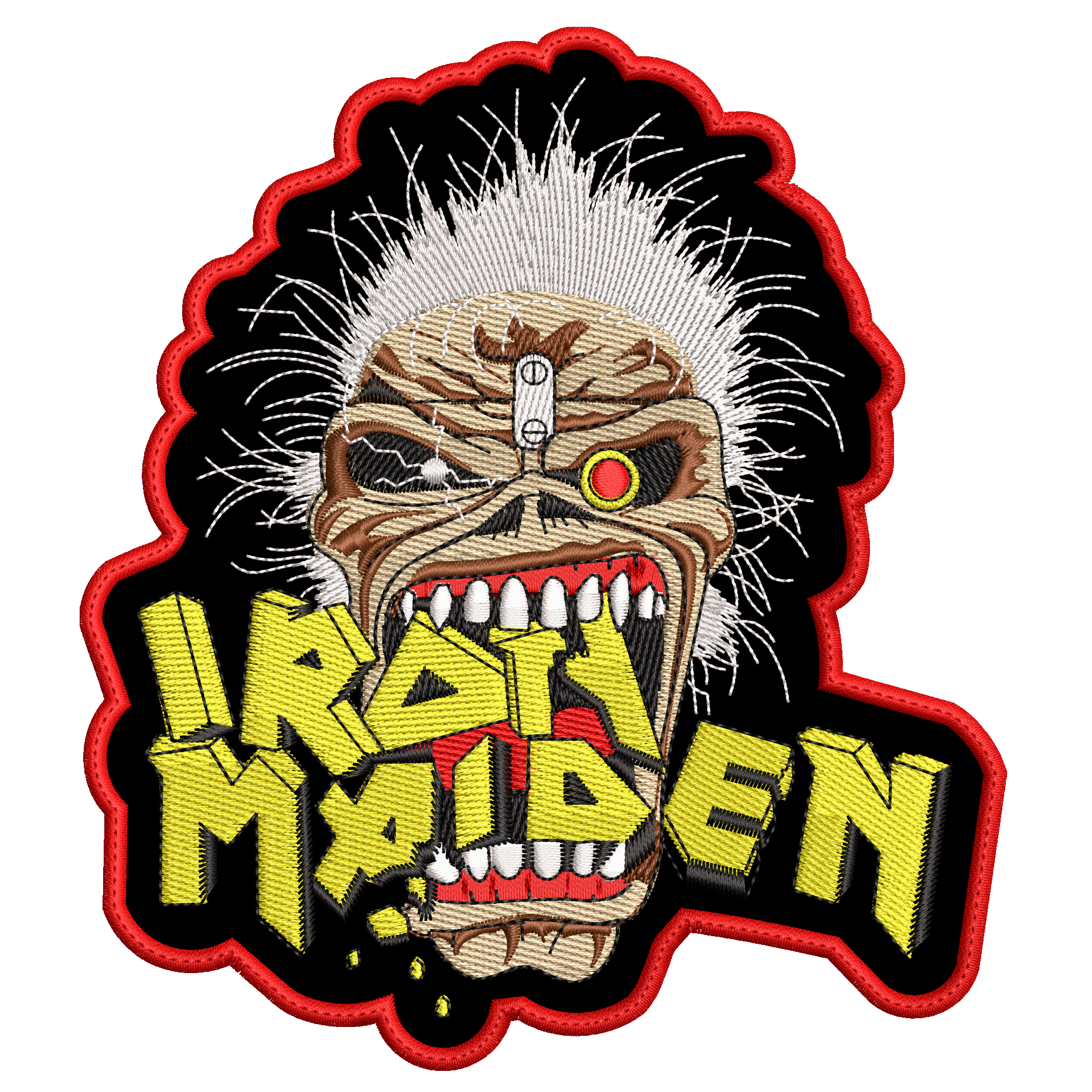 Parche Bordado IRON MAIDEN Heavy Metal