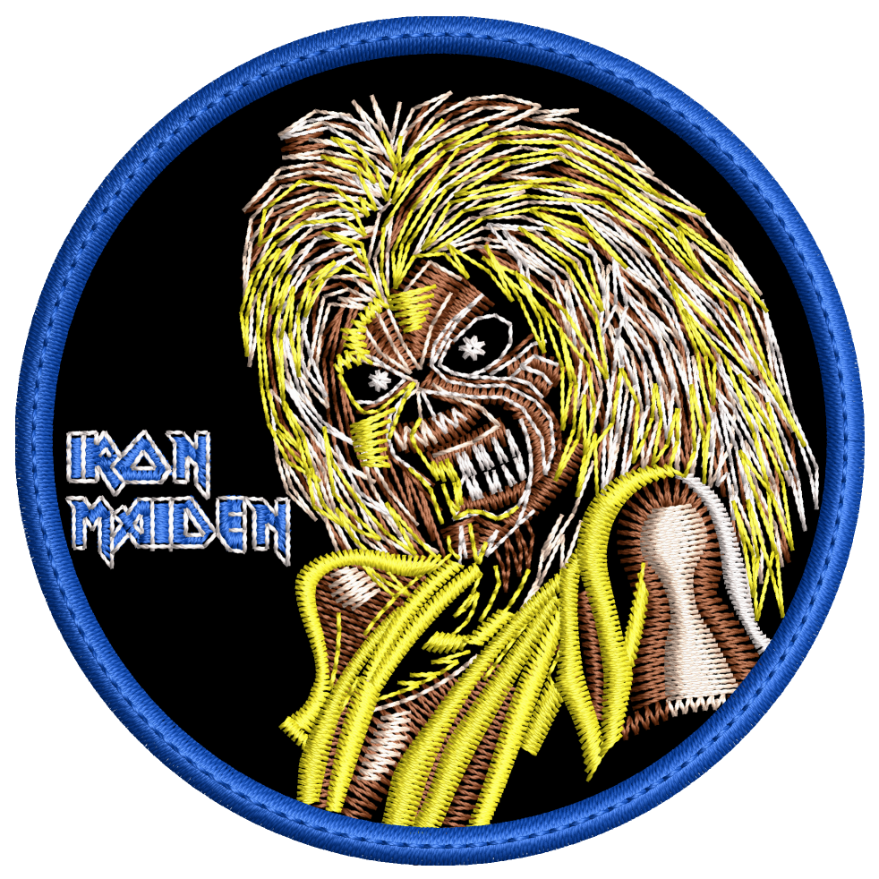 Parche Bordado IRON MAIDEN Heavy Metal
