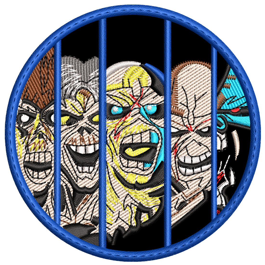 Parche Bordado IRON MAIDEN Heavy Metal