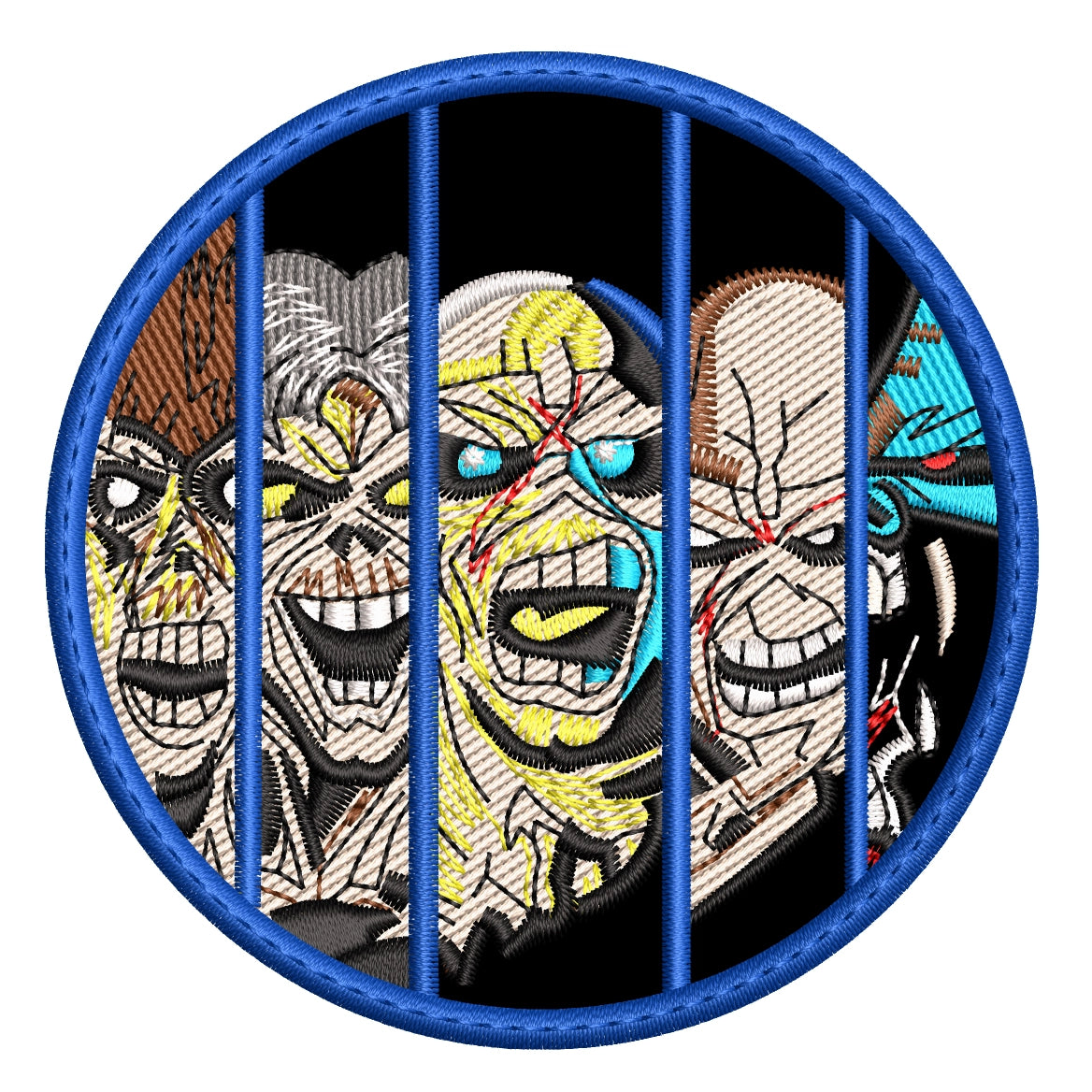 Parche Bordado IRON MAIDEN Heavy Metal
