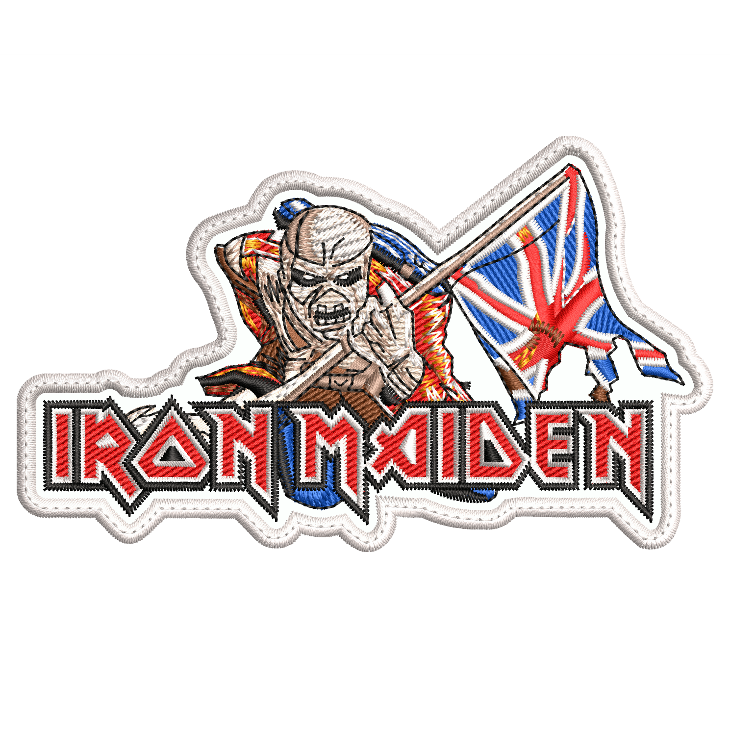 Parche Bordado IRON MAIDEN Heavy Metal