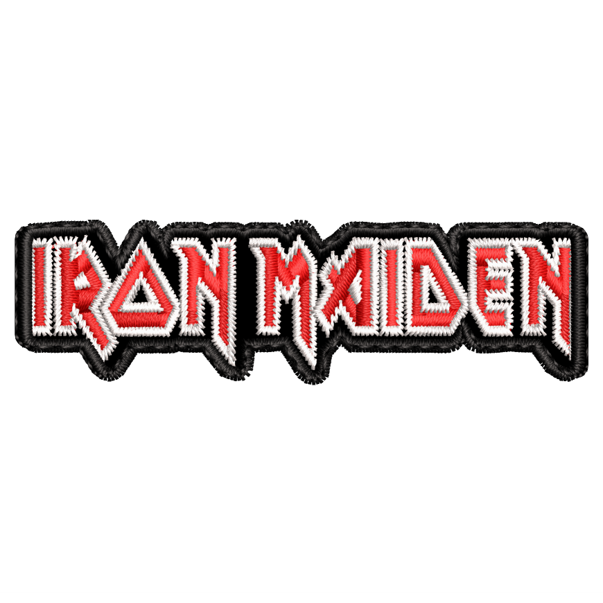 Parche Bordado Mini IRON MAIDEN Heavy Metal
