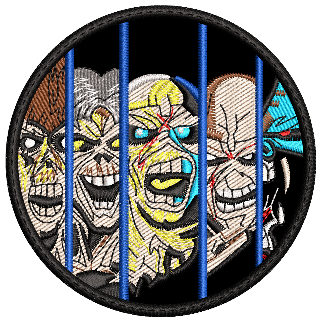Parche Bordado IRON MAIDEN Heavy Metal