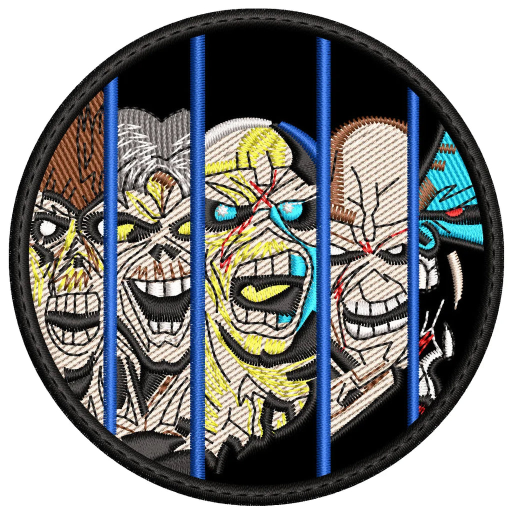Parche Bordado IRON MAIDEN Heavy Metal