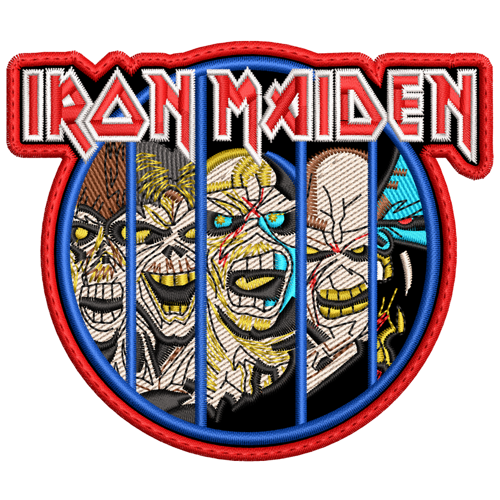 Parche Bordado IRON MAIDEN Heavy Metal