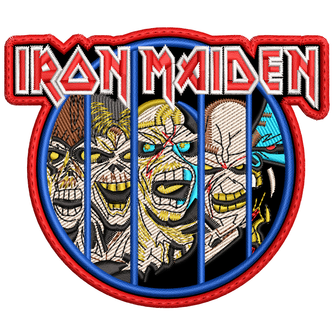 Parche Bordado IRON MAIDEN Heavy Metal