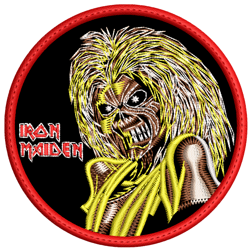 Parche Bordado IRON MAIDEN Heavy Metal