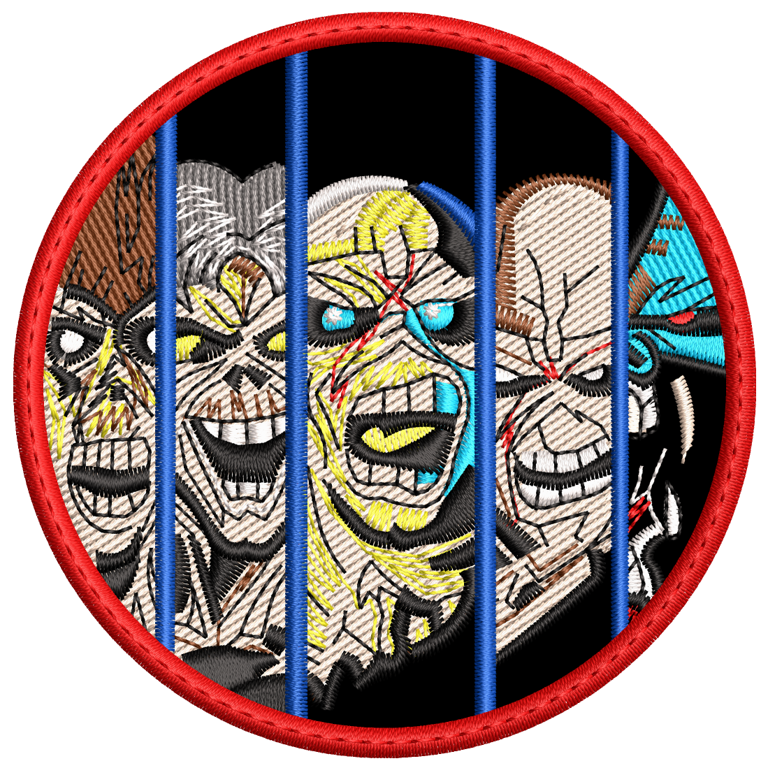 Parche Bordado IRON MAIDEN Heavy Metal
