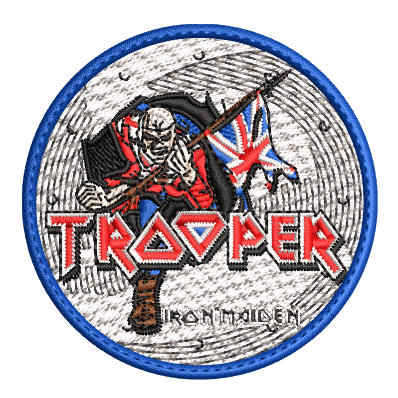 Parche Bordado Mini IRON MAIDEN Heavy Metal