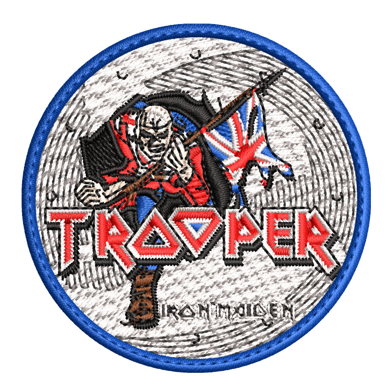 Parche Bordado Mini IRON MAIDEN Heavy Metal