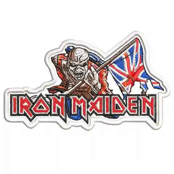 Espaldera Bordada IRON MAIDEN Heavy Metal
