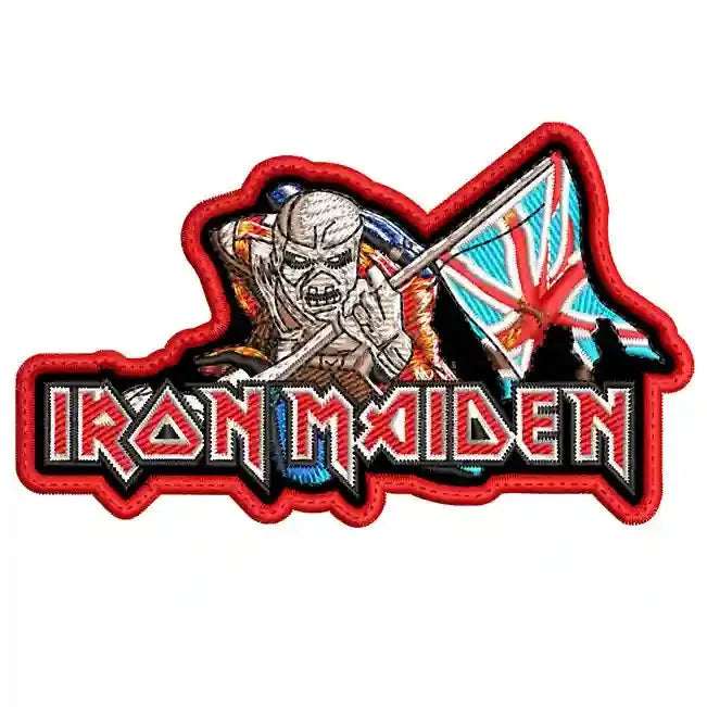 Espaldera Bordada IRON MAIDEN Heavy Metal