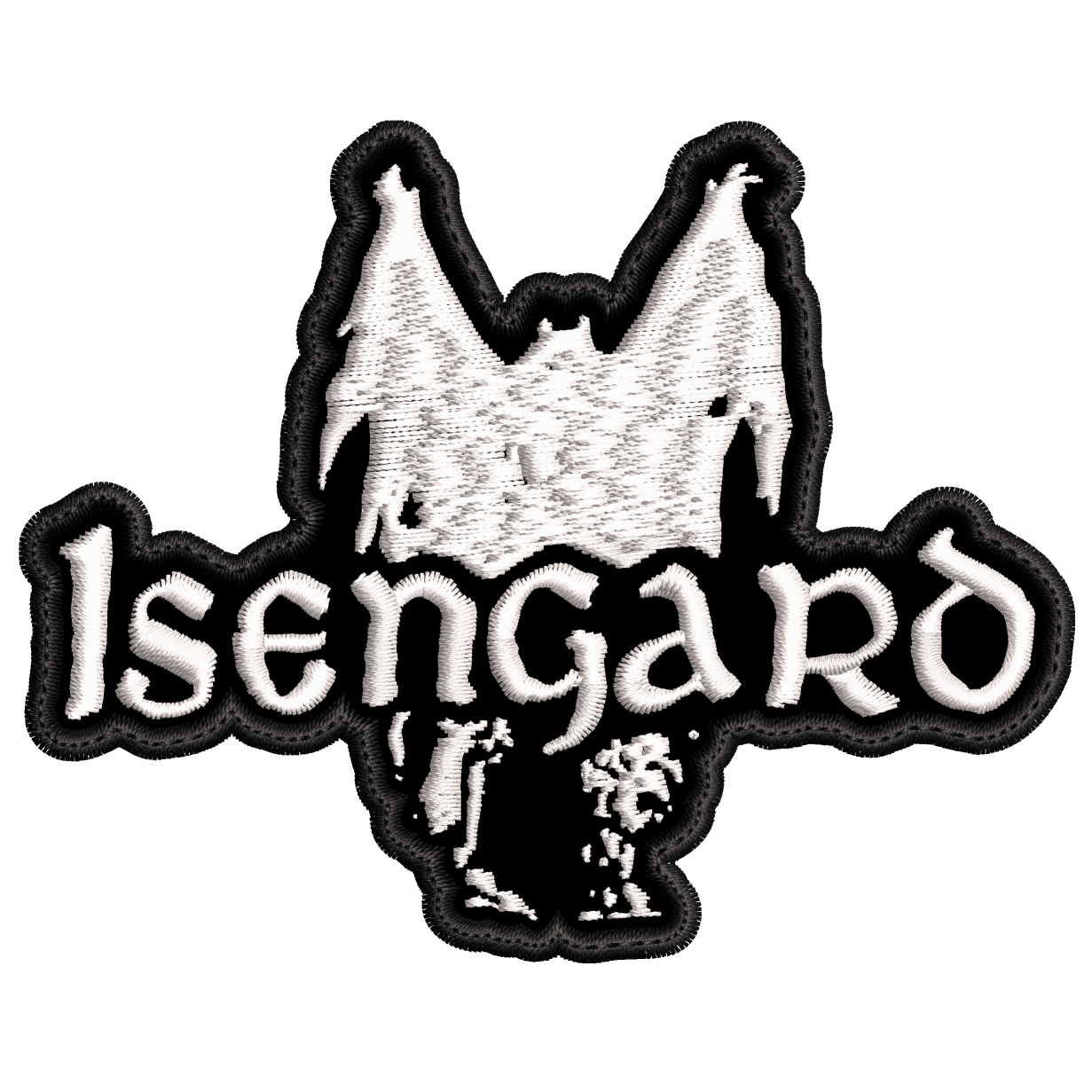 Parche Bordado ISENGARD Black Metal