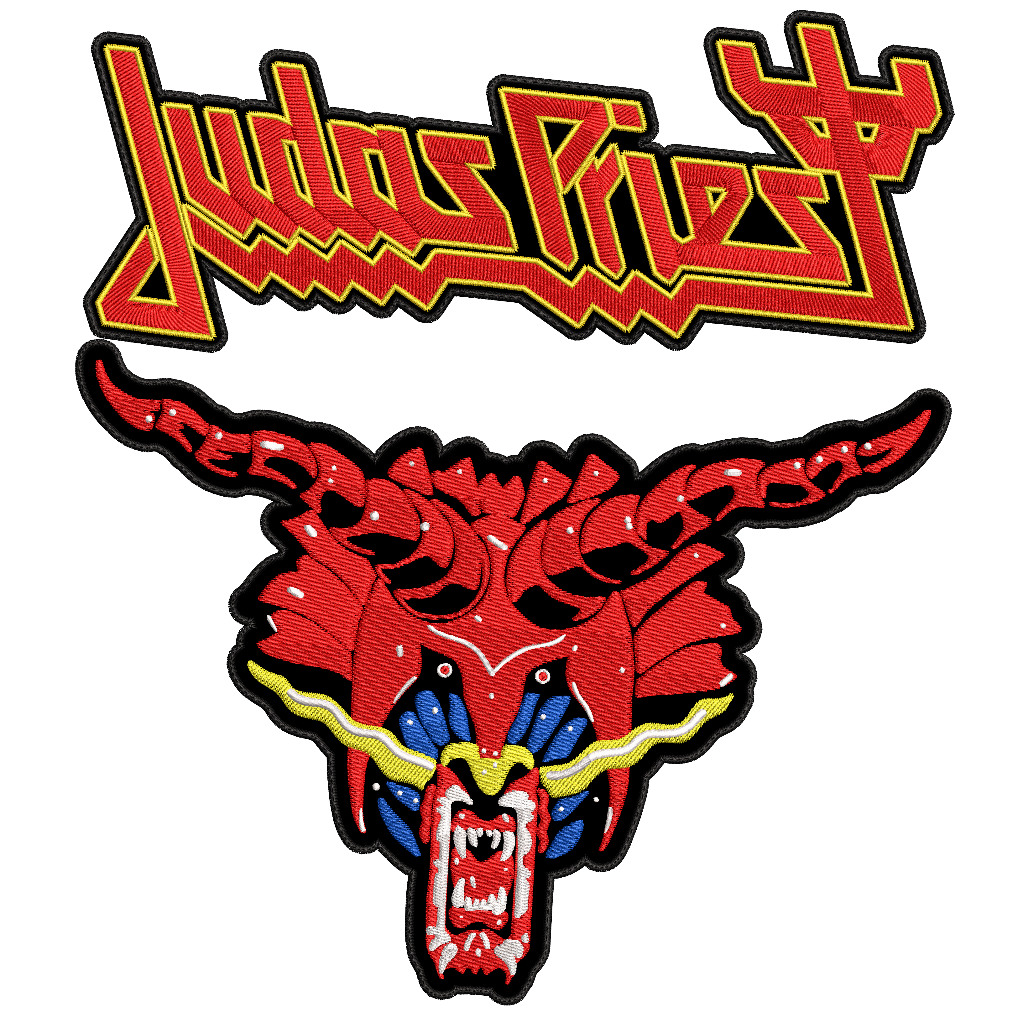 Espaldera Bordada JUDAS PRIEST Heavy Metal