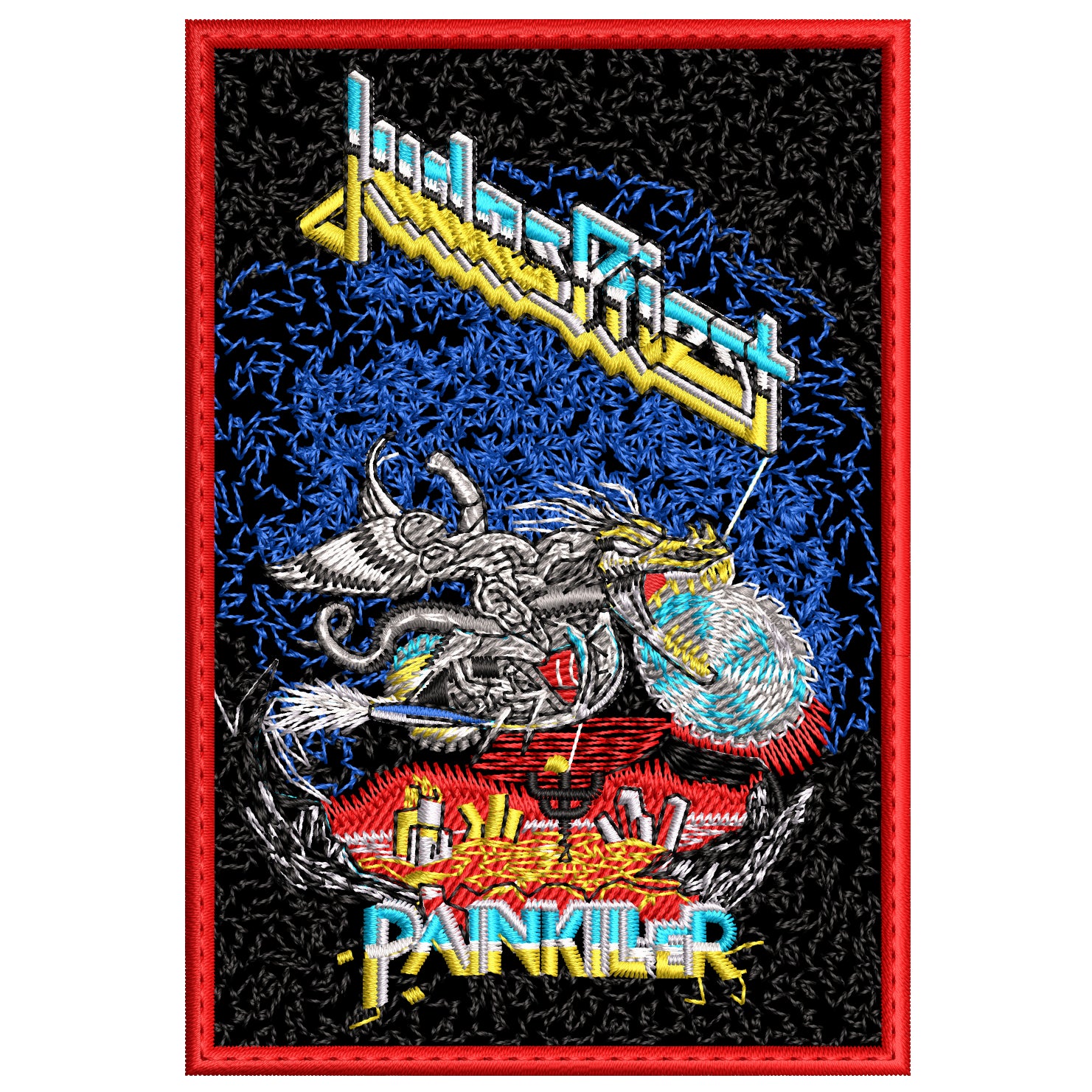 Espaldera Bordada JUDAS PRIEST Heavy Metal