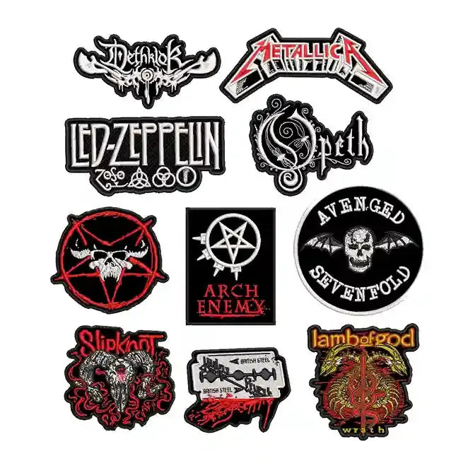 Pack 10 Parches Bordados BLACKPATCHES-Joaq Noir