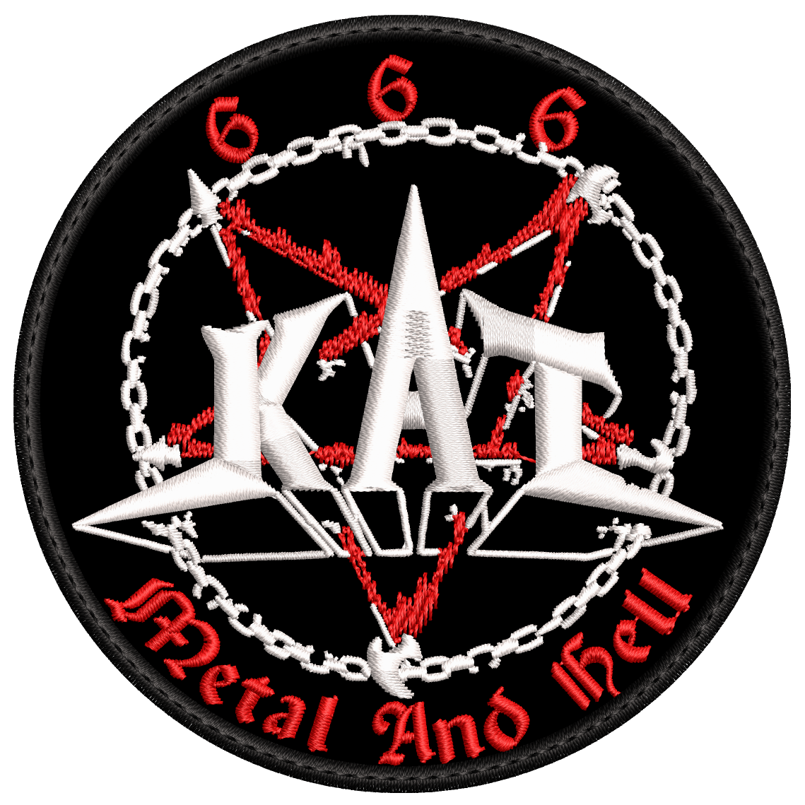 Parche Bordado KAT Heavy Metal