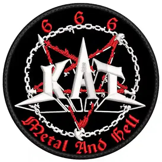 Parche Bordado KAT Heavy Metal