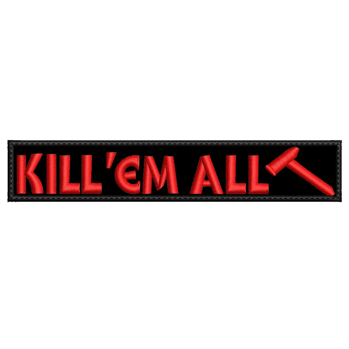 Parche Bordado  METALLICA  Kill 'Em All Thrash Metal