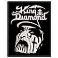 Parche Bordado KING DIAMOND Heavy Metal