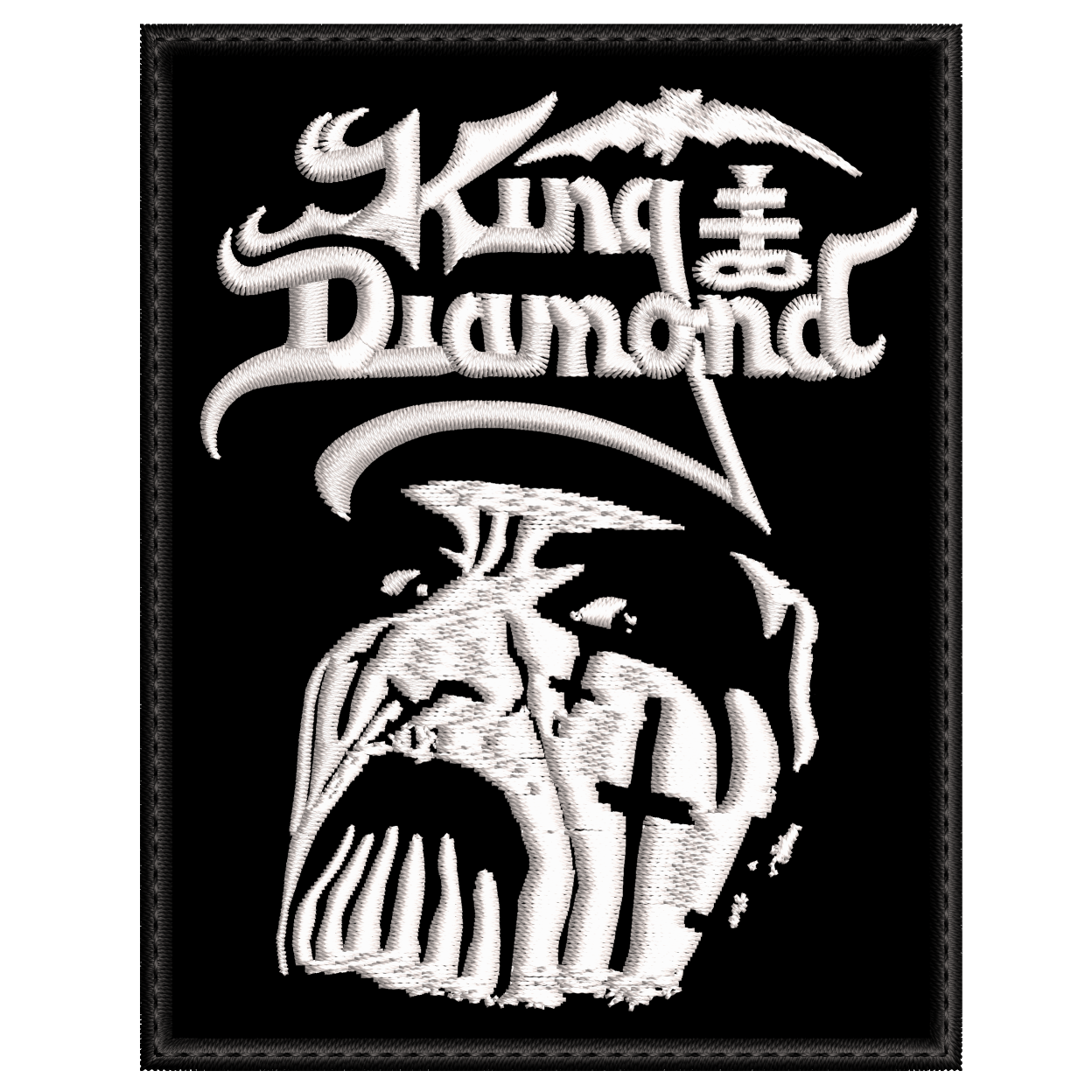 Parche Bordado KING DIAMOND Heavy Metal