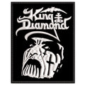 Parche Bordado KING DIAMOND Heavy Metal