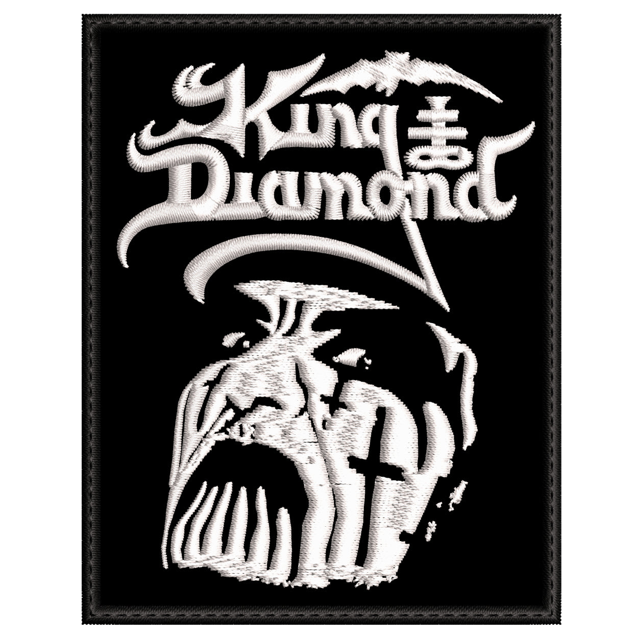 Parche Bordado KING DIAMOND Heavy Metal