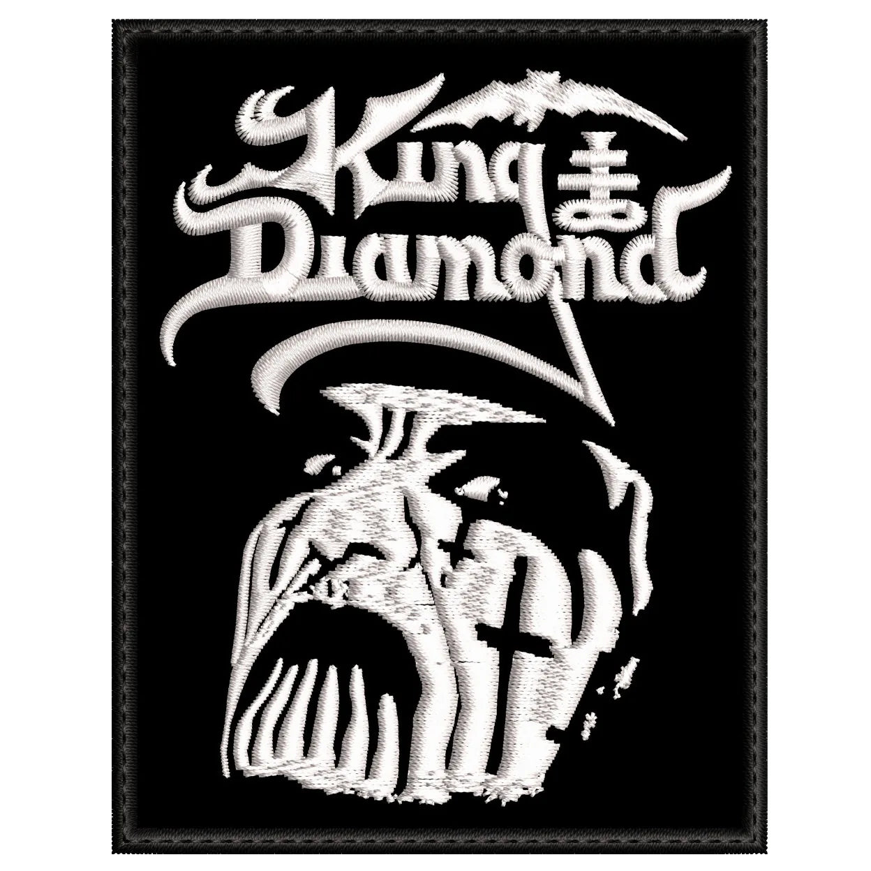 Parche Bordado KING DIAMOND Heavy Metal