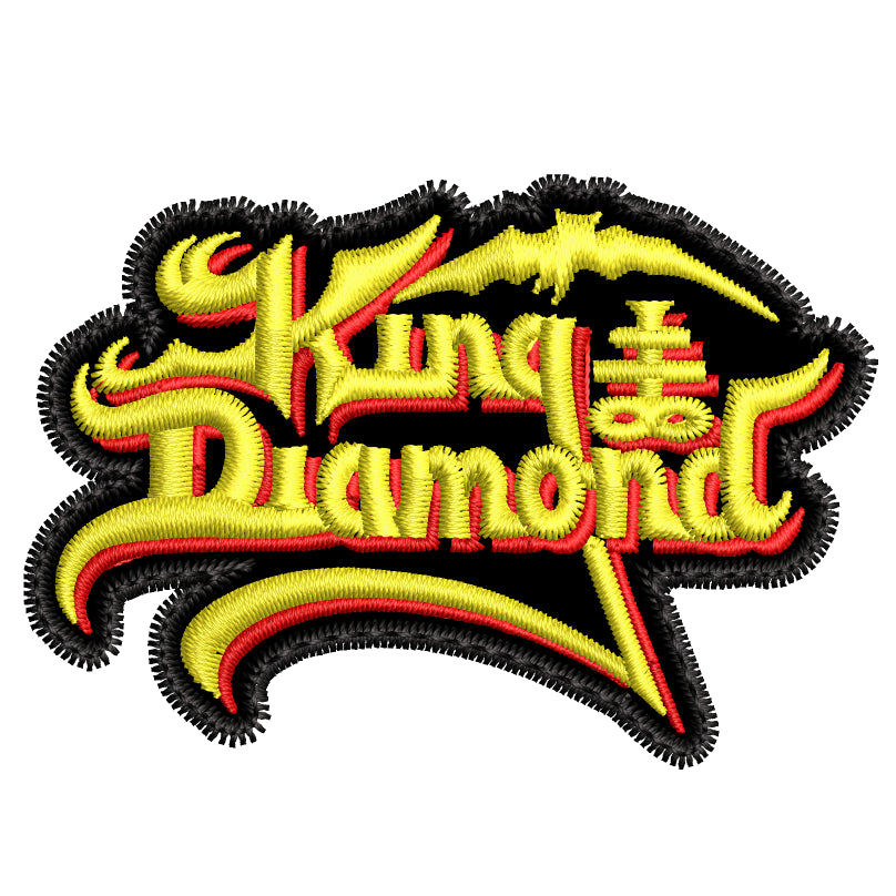 Parche Bordado Mini KING DIAMOND Heavy Metal