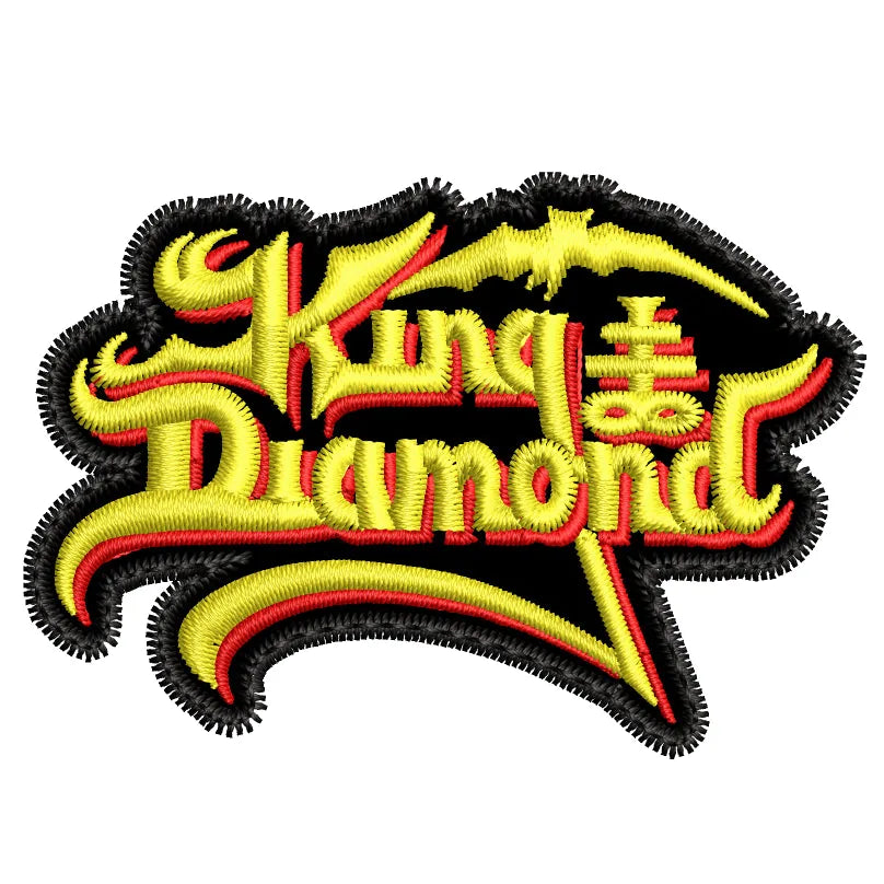 Parche Bordado Mini KING DIAMOND Heavy Metal
