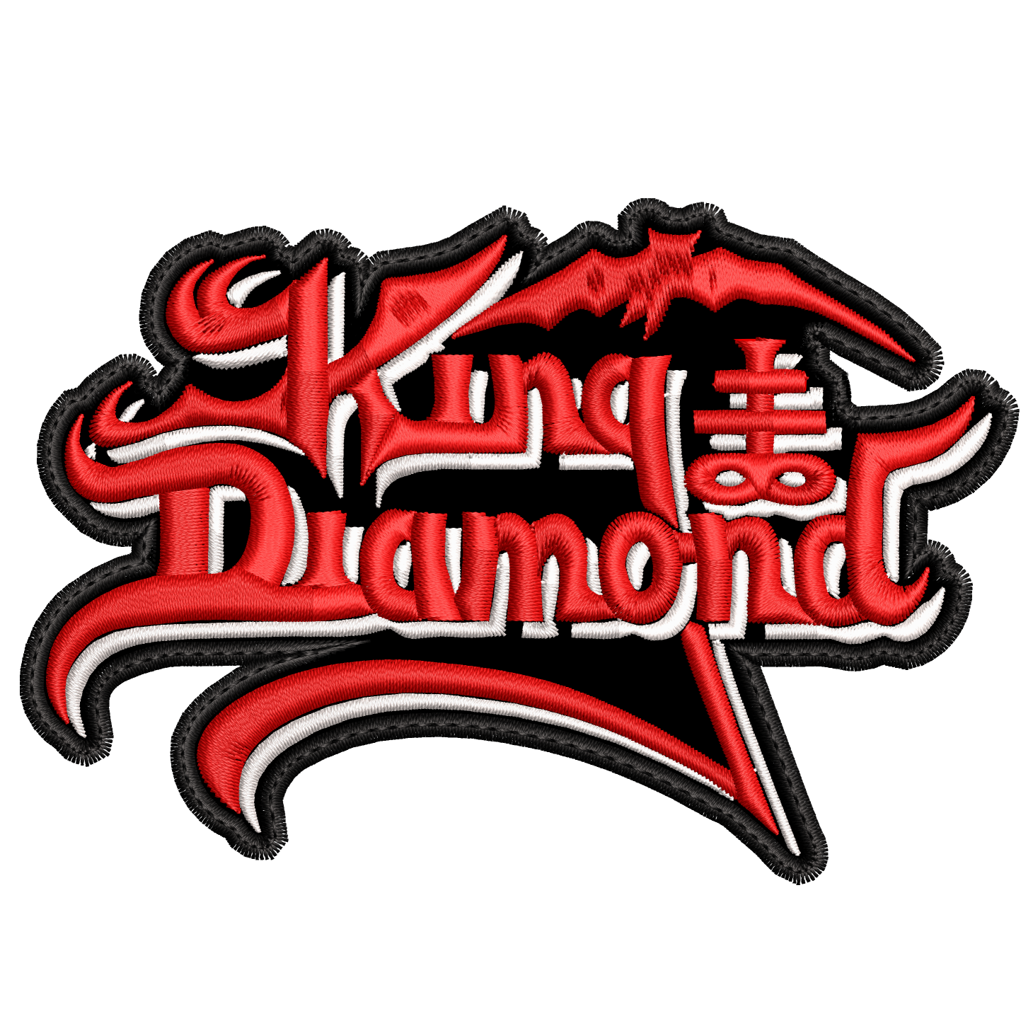 Parche Bordado KING DIAMOND Heavy Metal