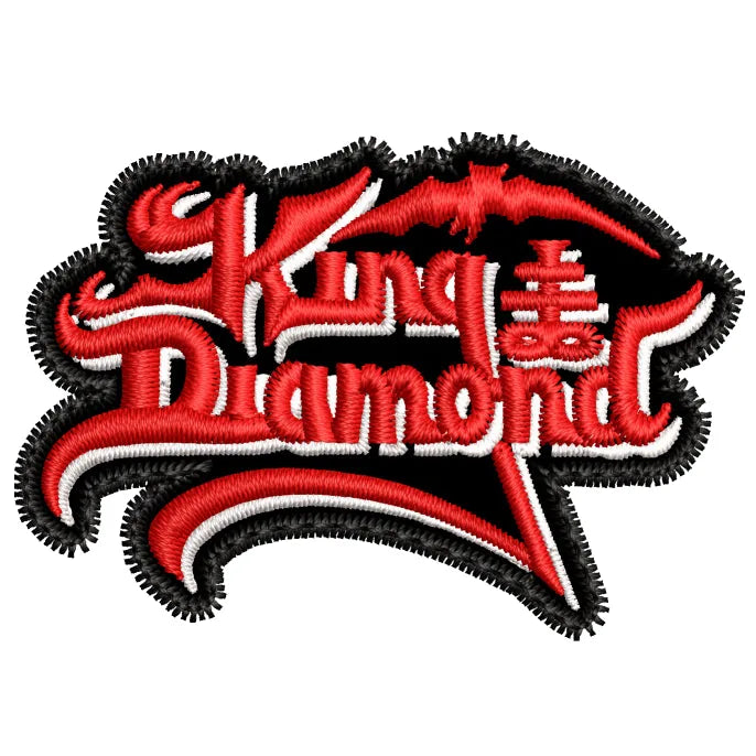 Parche Bordado Mini KING DIAMOND Heavy Metal