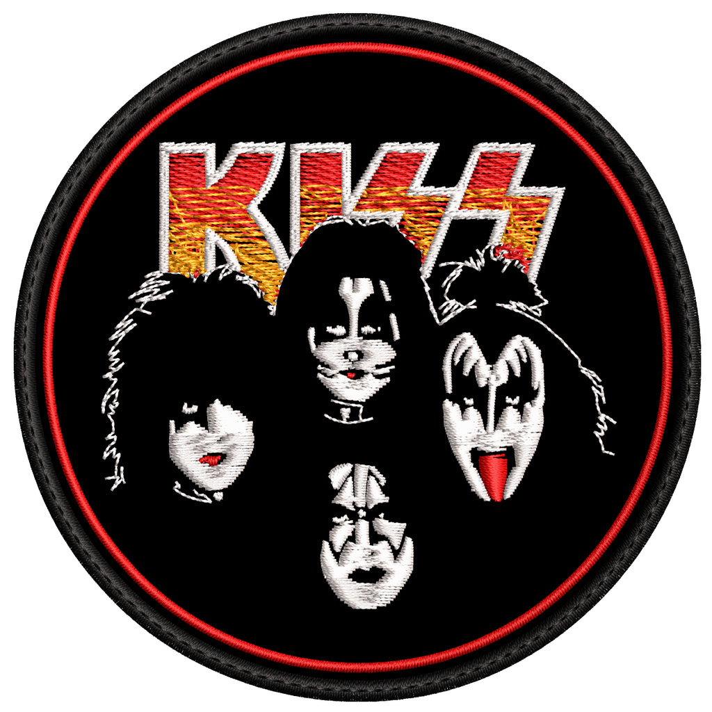 Parche Bordado KISS Hard rock