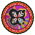 Espaldera Bordada KISS Hard Rock