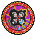 Espaldera Bordada KISS Hard Rock