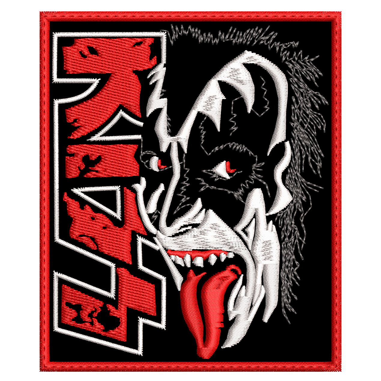 Parche Bordado KISS Hard Rock
