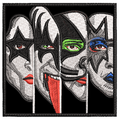 Parche Bordado KISS Hard Rock