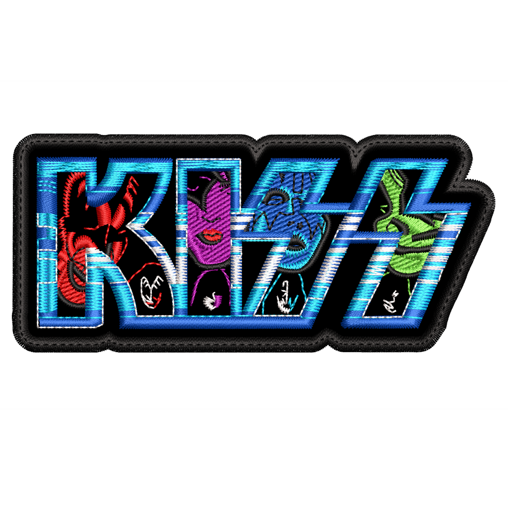 Parche Bordado KISS Hard Rock