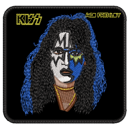 Parche Bordado KISS Hard Rock