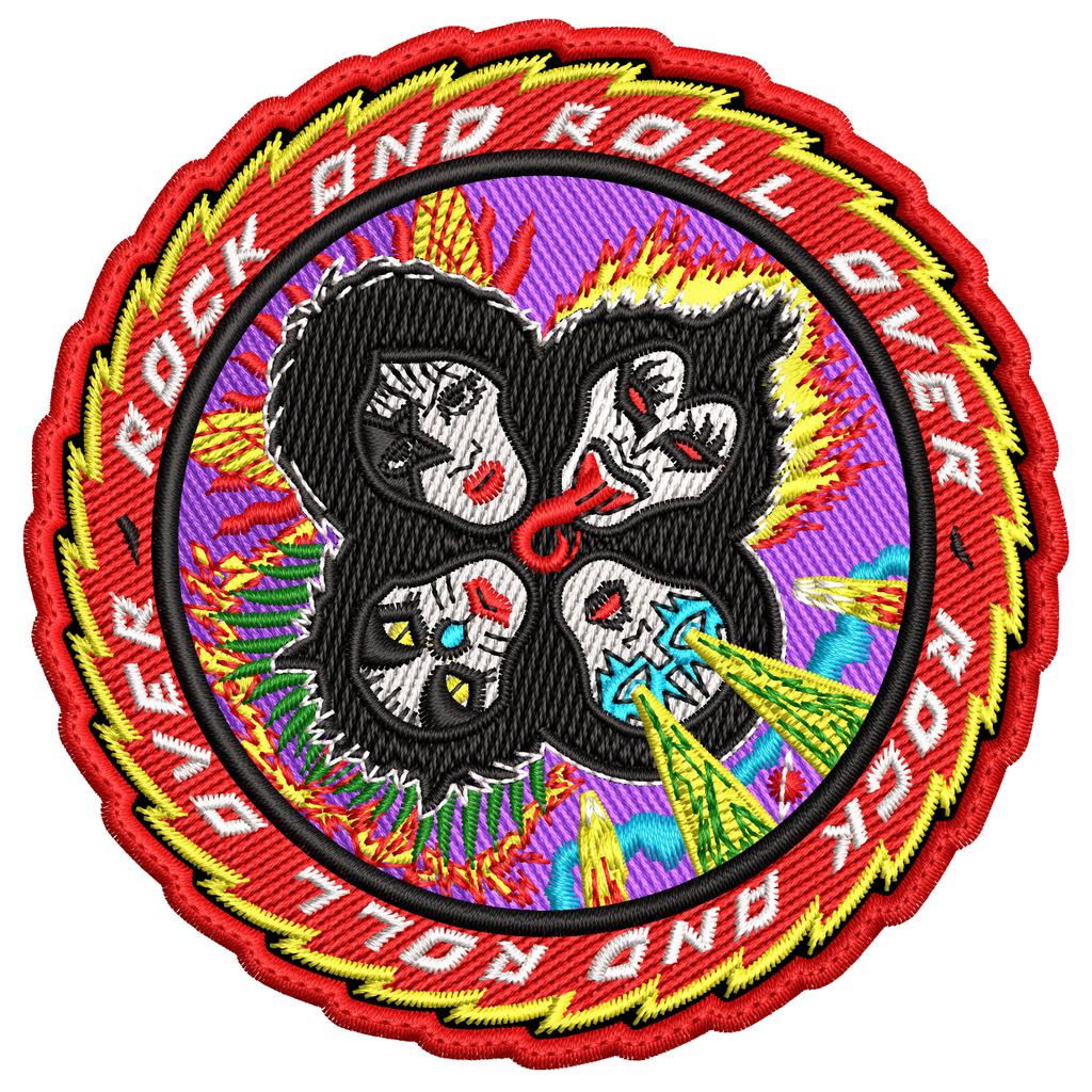 Parche Bordado KISS Hard rock