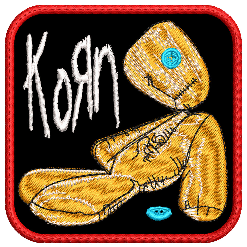 Parche Bordado KORN Metal Alternativo