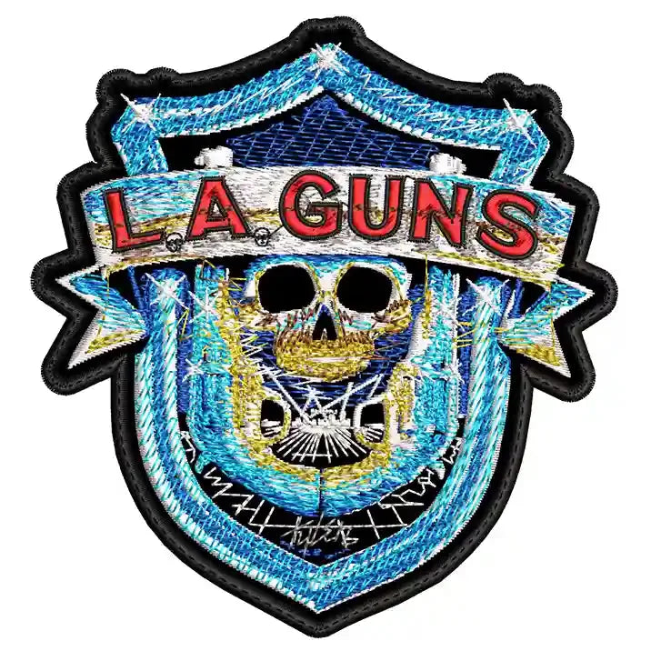 Parche Bordado LA GUNS Hard Rock y Glam Metal