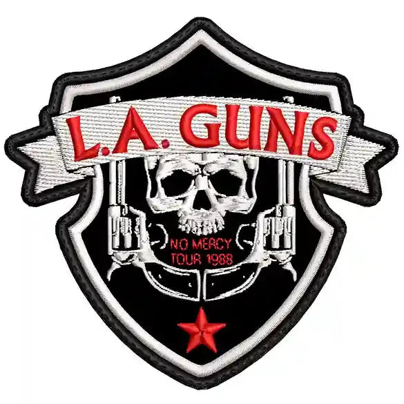 Parche Bordado LA GUNS Hard Rock y Glam Metal